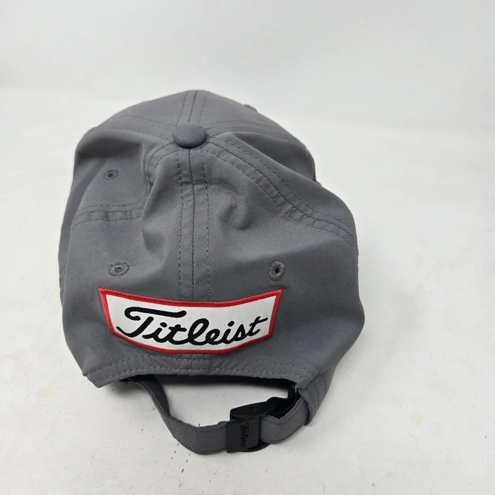 Titleist Golf Performance Hat Gray Teal Pro V1 FootJoy Adjustable Strapback Cap